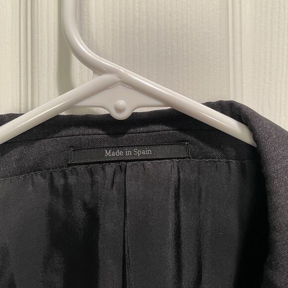 Ermenegildo Zegna Multiseason Blazer 42R (52) Italy Sport Coat Wool Gray READ - Picture 3 of 15